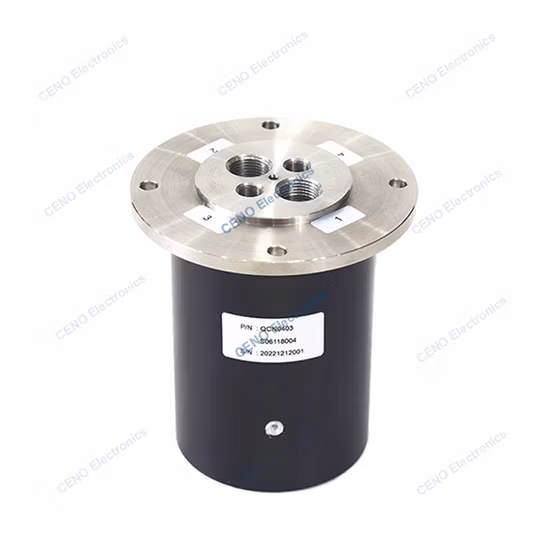 Union Rotative Hydraulique Pneumatique à 4 canaux air et liquide