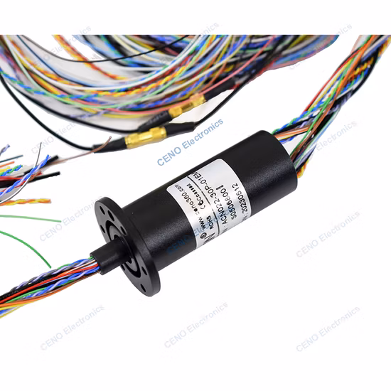 Bague collectrice de capsule avec HDMI PLA RS422 et signal Ethernet